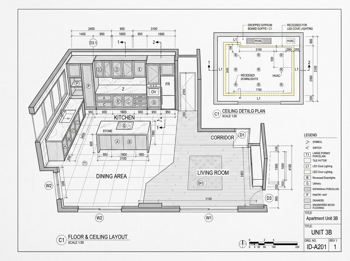Interior & Finish Drawings