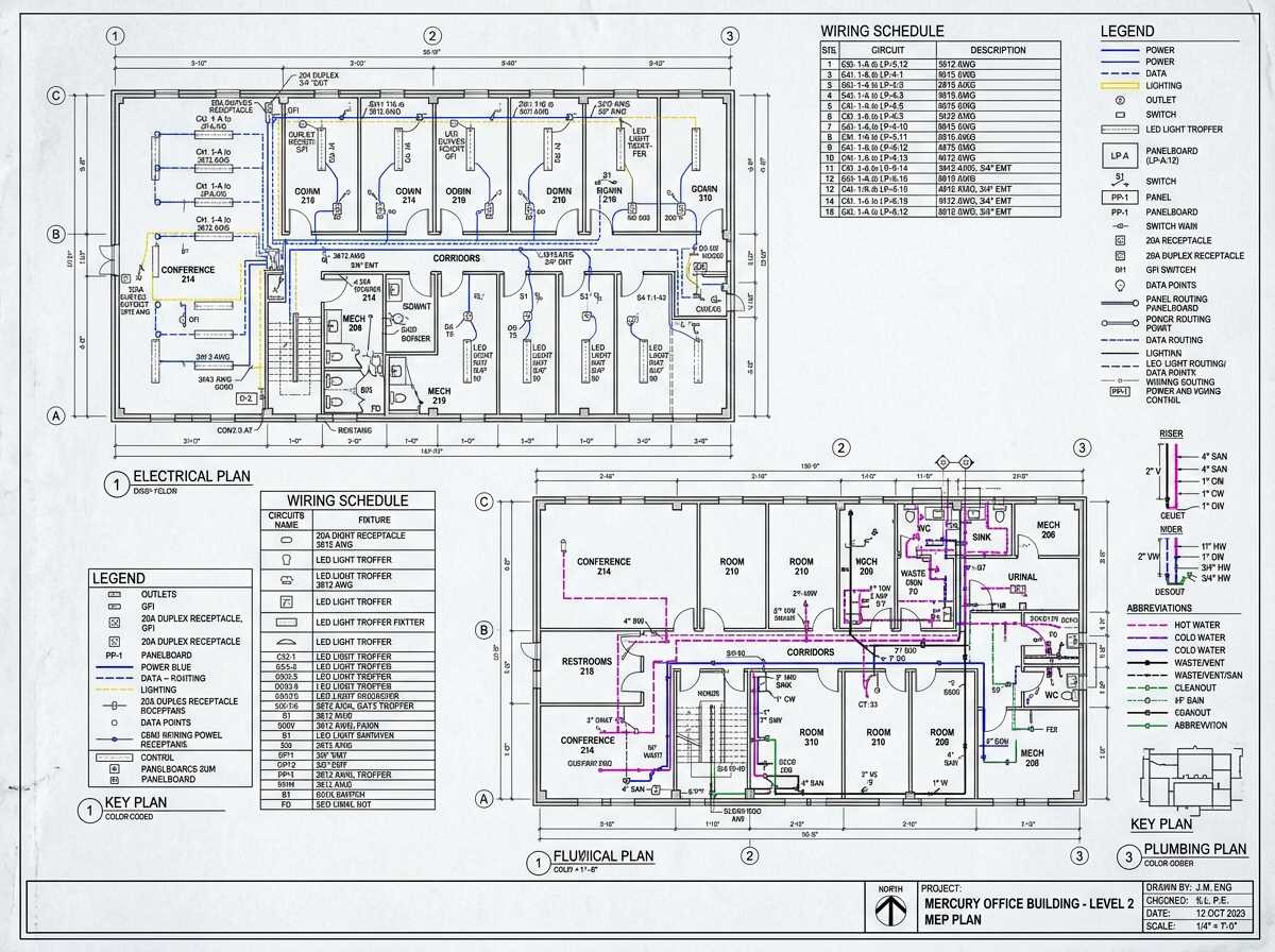Services Drawings